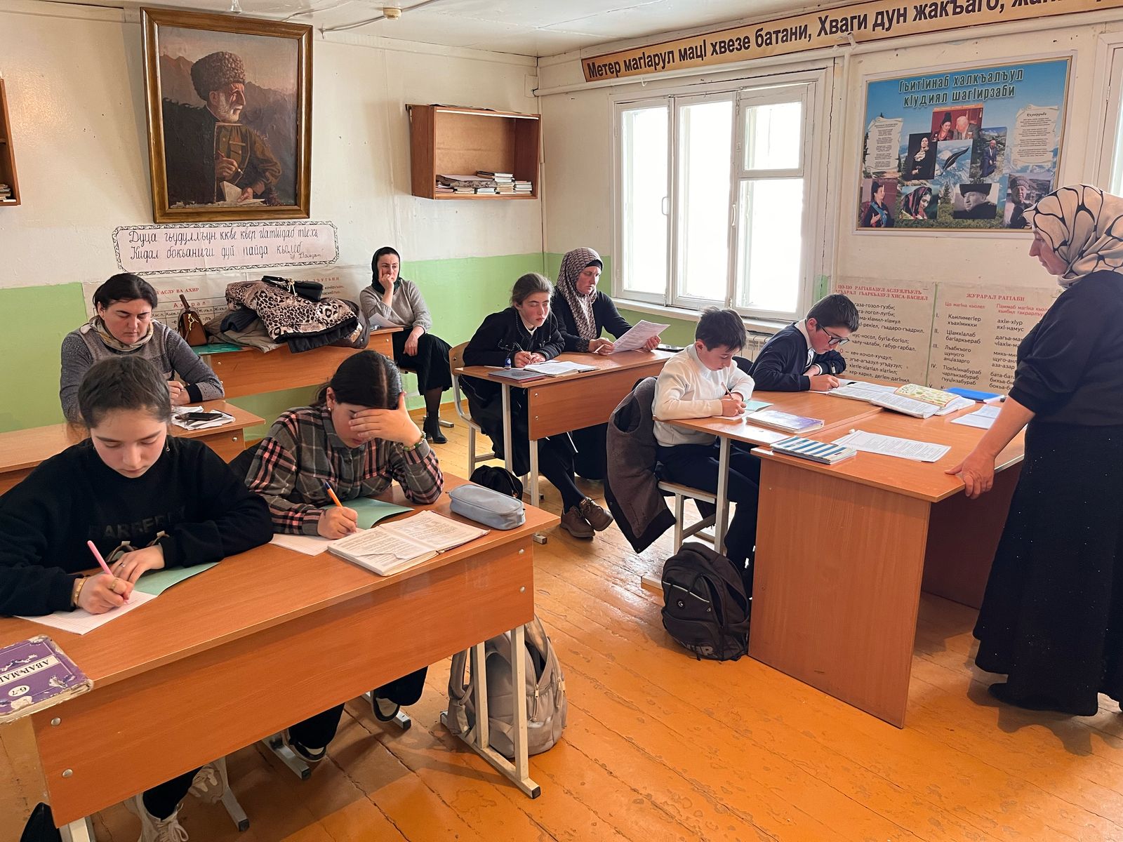 Открытый урок по предмету  &amp;quot;Родной язык&amp;quot; в 6 классе провела учитель Гаджимагомедова З.М..