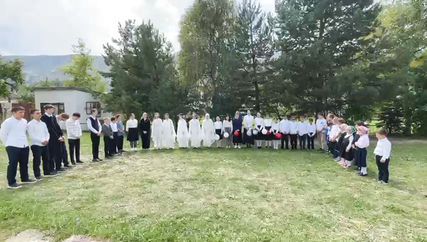 Памятная линейка, посвященная 25-летней годовщине разгрома международных бандформирований в Дагестане.