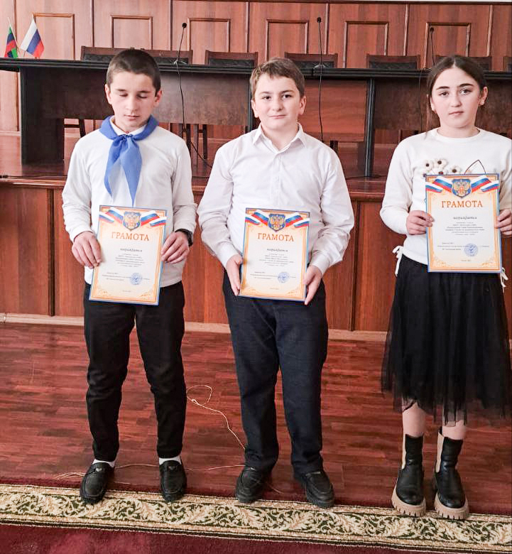 Саида Нурмагомедова - призёр муниципального этапа Всероссийского конкурса  &amp;quot;Ученик года -2024&amp;quot;.