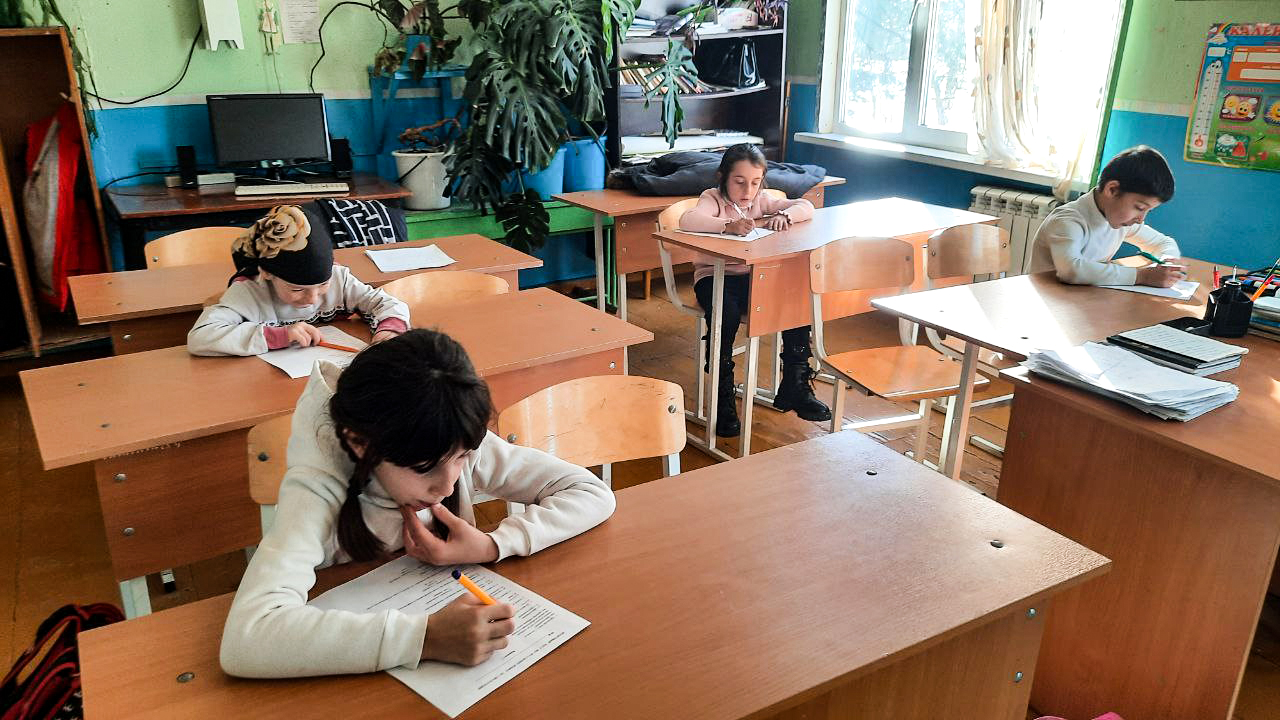 Контрольная работа по русскому языку в 2 классе за первое полугодие.