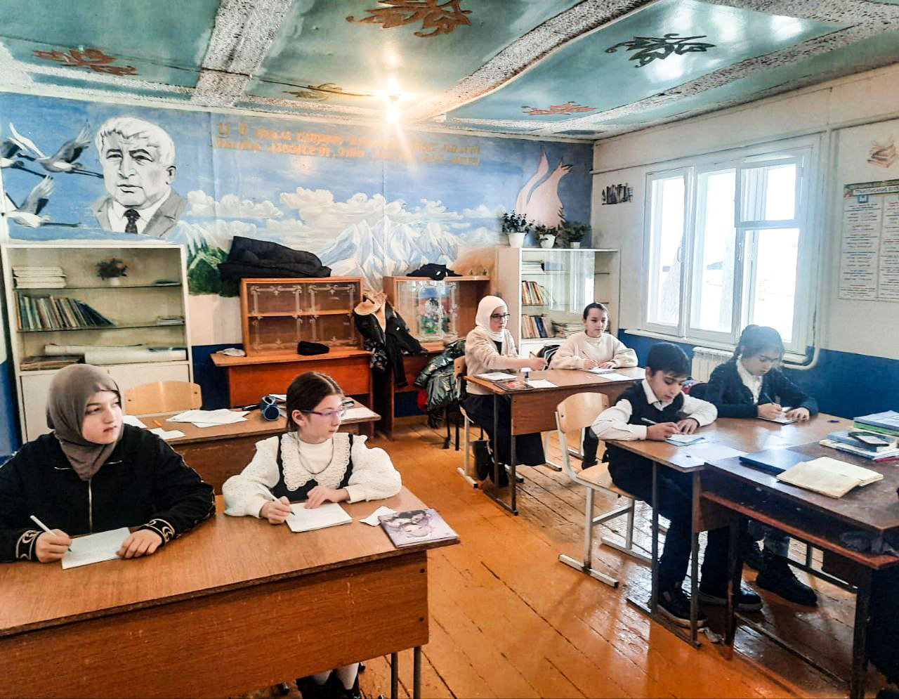 Контрольный диктант по родному языку в 5 классе за первое полугодие.